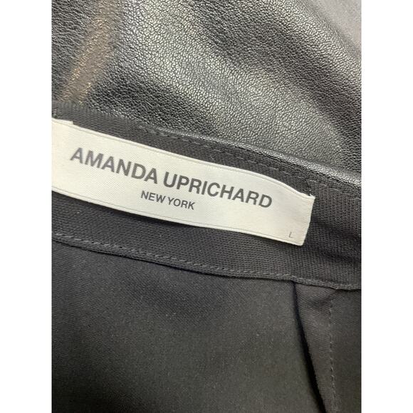 Amanda Uprichard x Revolve 'Dale' Black Polyester Skort Size L - Picture 4 of 5